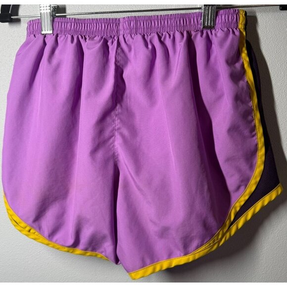 Nike Womens Purple Running Shorts Built in Brief Small Athletic Gym Workout - Picture 2 of 9